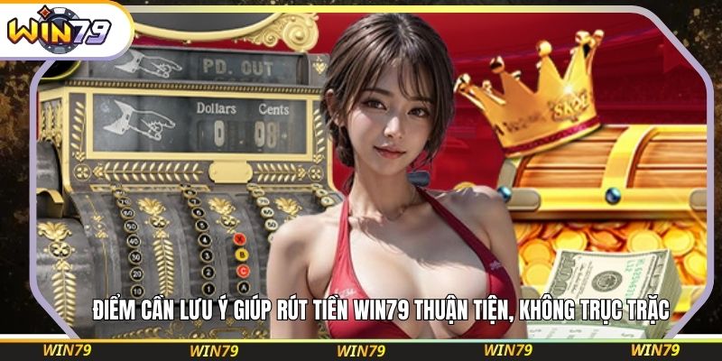 Điểm cần lưu ý giúp rút tiền WIN79 thuận tiện, không trục trặc